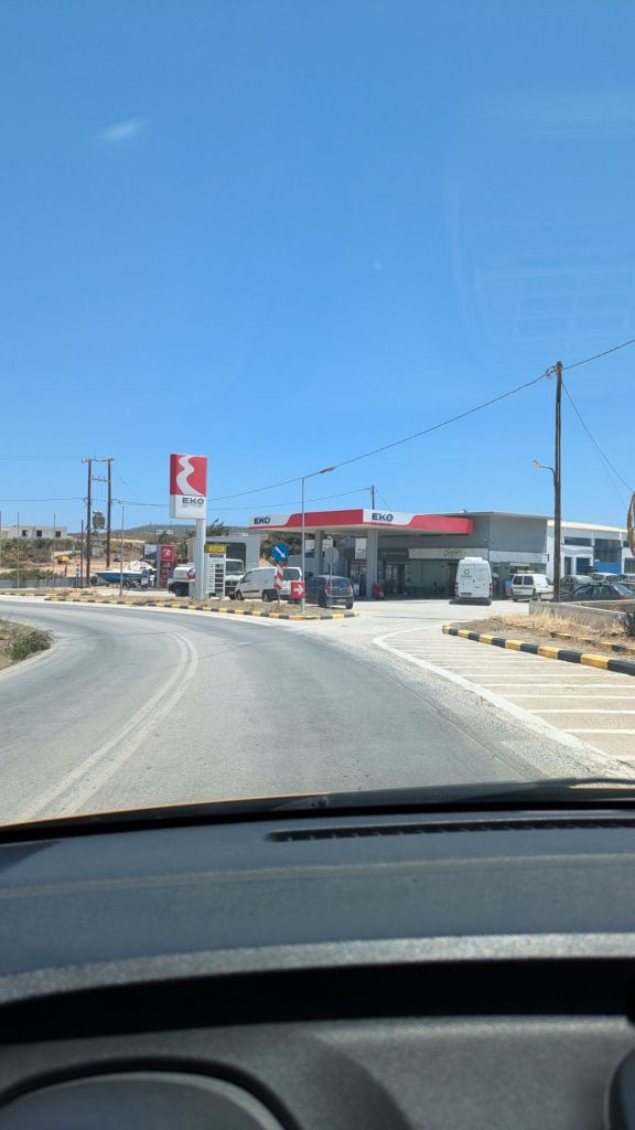 Benzinaio a Karpathos